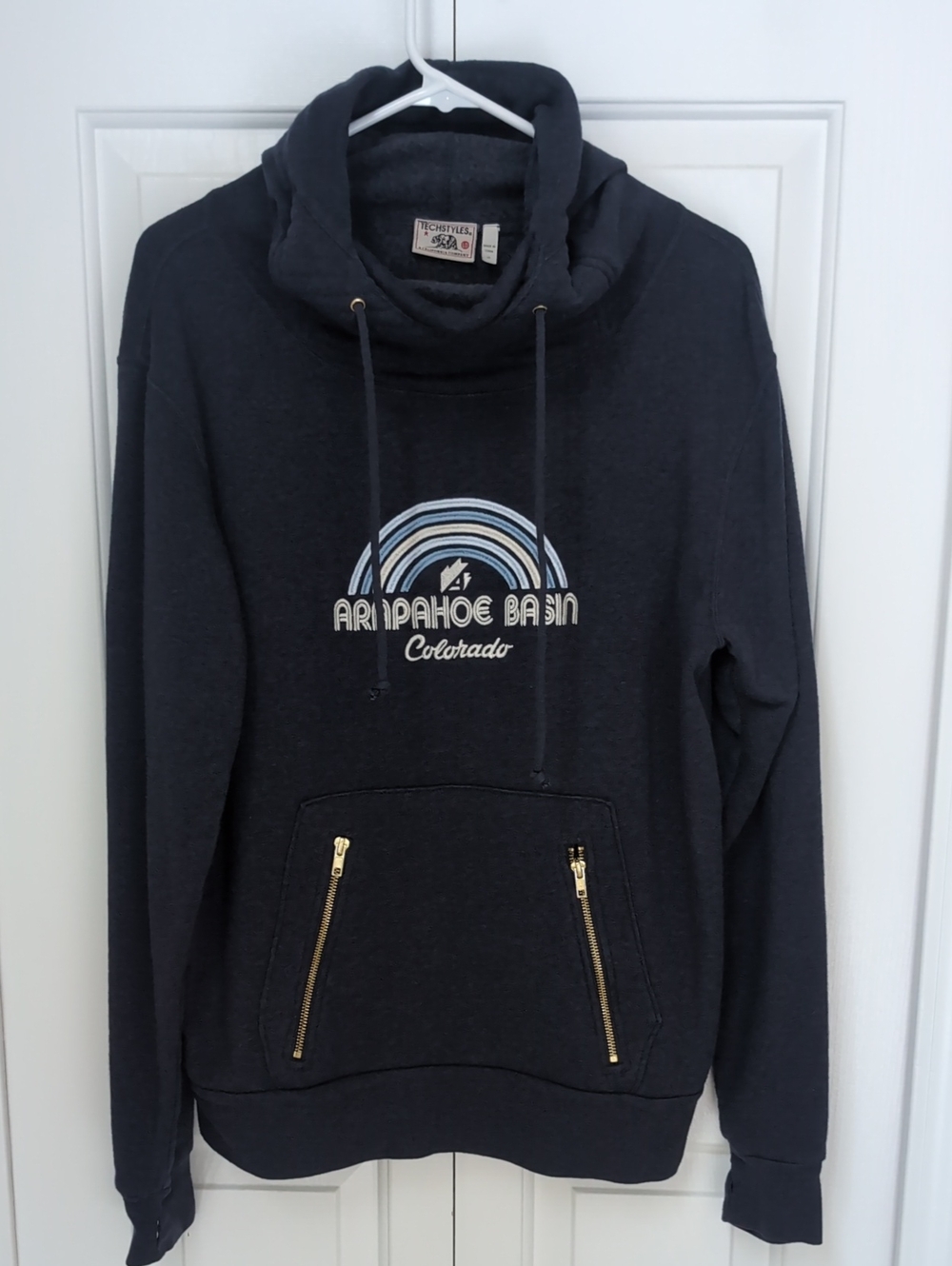 Arpahoe Basin Colorado Fleece Pullover Hoodie - Picture 4 of 4